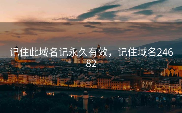 记住此域名记永久有效，记住域名24682